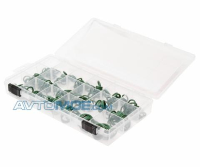 Набор уплотнительных колец для систем кондиционирования с хладагентами R-12/R-134, 270шт (в боксе) J JTC2020A JTC (фото №1)