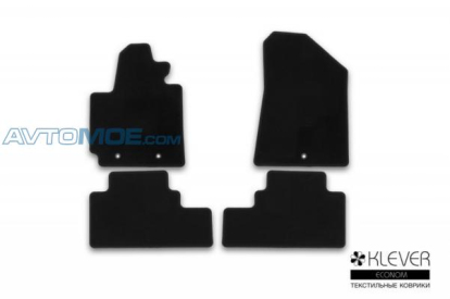 Коврики в салон Klever Econom KIA Soul 2014->, кросс., 4 шт. (текстиль) KLEVER01255201200K Klever (фото №1)