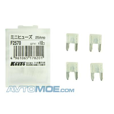 Предохранители Koito 25А мини F2570 Koito (фото №1)