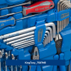 Набор инструментов универсальный, 87 предметов 7587MR King Tony (мини-фото №2)
