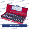 Набор торцевых насадок и головок 1/2"&3/8", TORX, Е6Е20, Т10Т55, 20 предметов 7120PR King Tony (мини-фото №3)