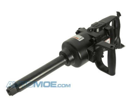 Пневмогайковерт ударный 1'' облегченная конструкция  (3390 Nm) 90PSI 4800об/мин, длина шпинделя 8", JTC5223 JTC (фото №1)