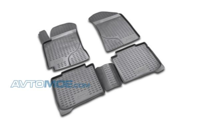 Коврики в салон KIA Cerato 2004-2009, 4 шт. (полиуретан) NLC2511210 Element (фото №1)