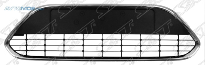 Решетка в бампер с молдингом (хром) STFDA5000G0 Sat (фото №1)
