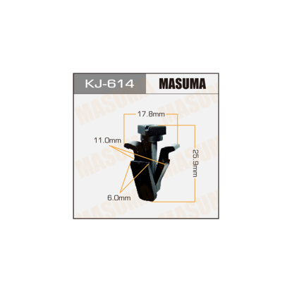 Клипса KJ614 Masuma (фото №1)