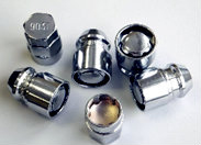 Комплект секретных гаек М12*1.25 37мм Пресс, носик 18.5мм 5 луч. 2 кл 436444H2 Matrix (фото №1)