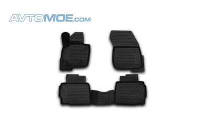 Коврики 3D в салон FORD Mondeo, 01/2015->, 4 шт. (полиуретан) NLC3D1666210k Element (фото №1)