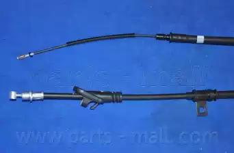 Трос стояночного тормоза правый PTA423 Parts Mall (фото №2)