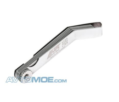 Набор щупов изогнутых для измерения зазора (0.203-0.66мм; 0,008"-0,026") 12 лезвий JTC /1 JTC4290 JTC (фото №1)