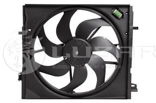 Э/вентилятор охл. с кожухом для а/м nissan qashqai ii (13-) (lfk 14ea) LFK14EA Luzar (фото №1)