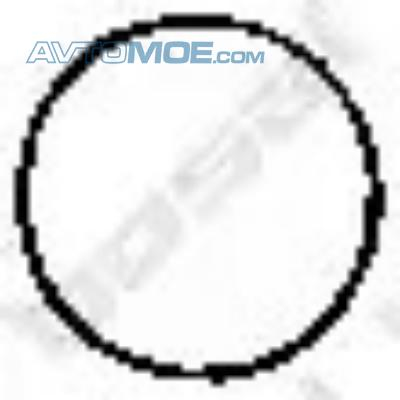 Прокладка трубы глушителя 256108 Bosal (фото №1)