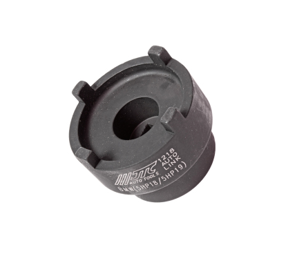 Ключ специальный для шлицевой гайки коробки передач 5HP18/5HP19 под 1/2", внутренний диам. 53,5мм, 4 JTC1218 JTC (фото №2)