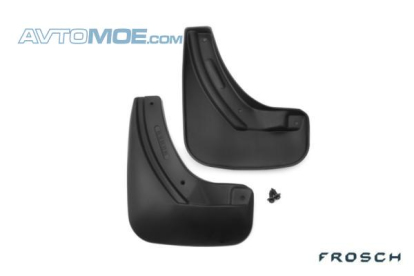 Брызговики задние SKODA OCTAVIA, 2013-> сед. 2 шт.(стандарт) NLF4516E10 Frosch (фото №1)